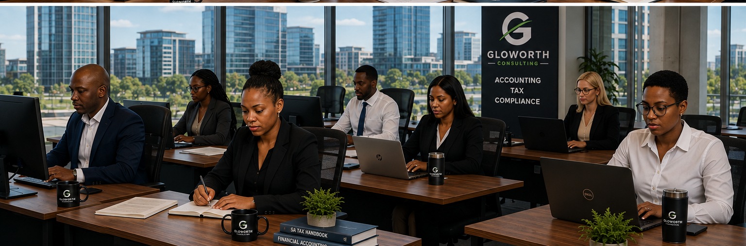 Gloworth Consulting accounting and tax professionals working together